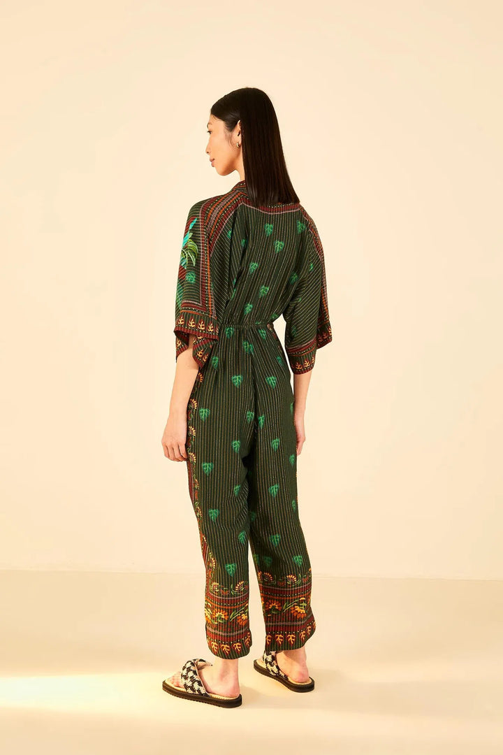 Farm Rio Leopards Dream Jumpsuit