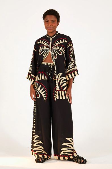 Farm Rio Coconut Tree Pantaloon Pants