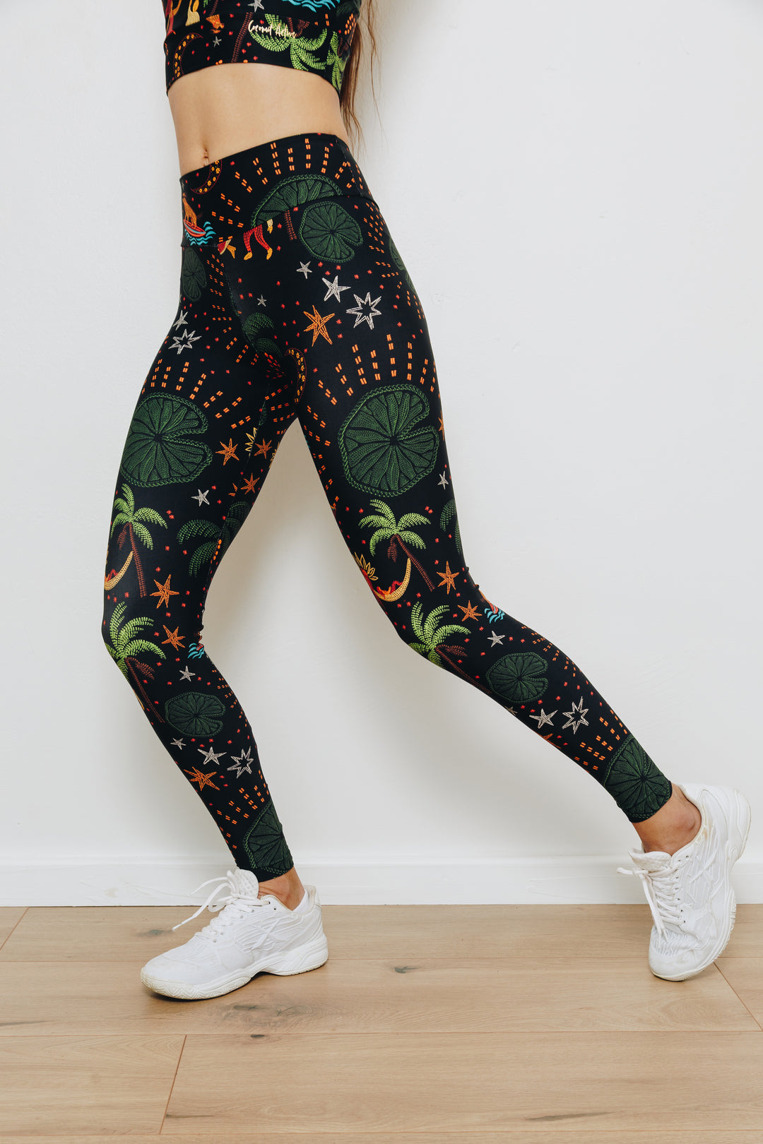 Moonlight Tropics Full Length Leggings