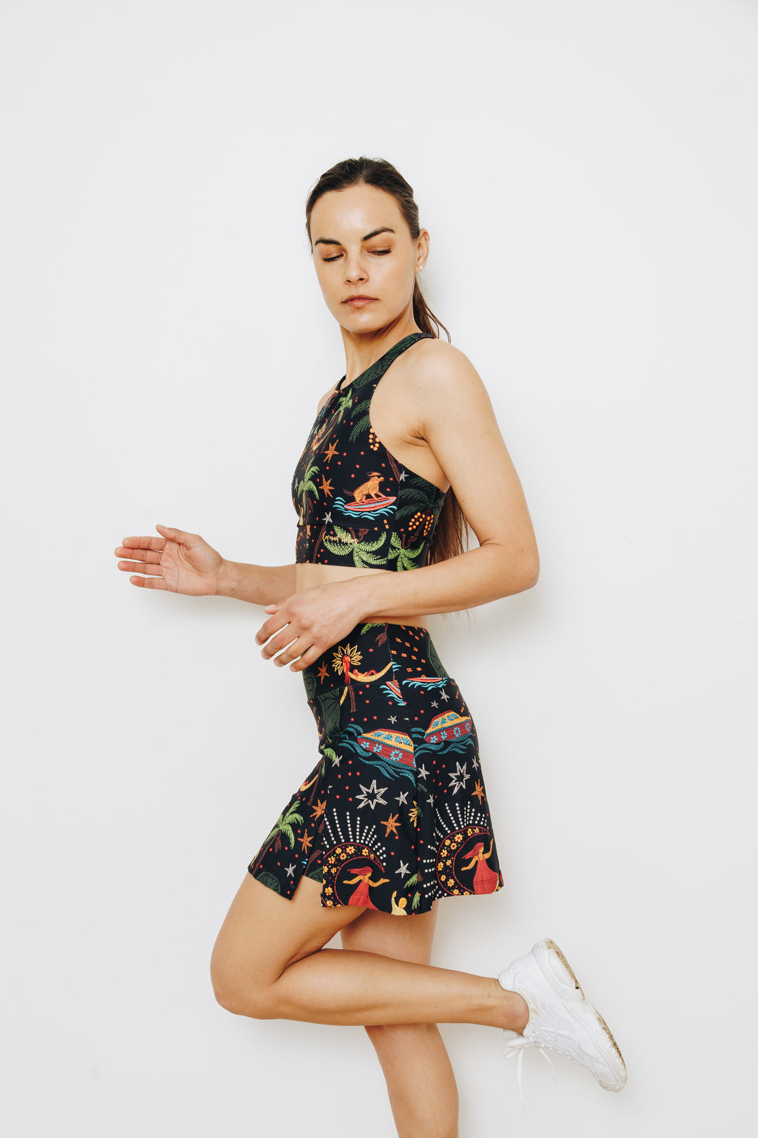 Moonlight Tropics Skort