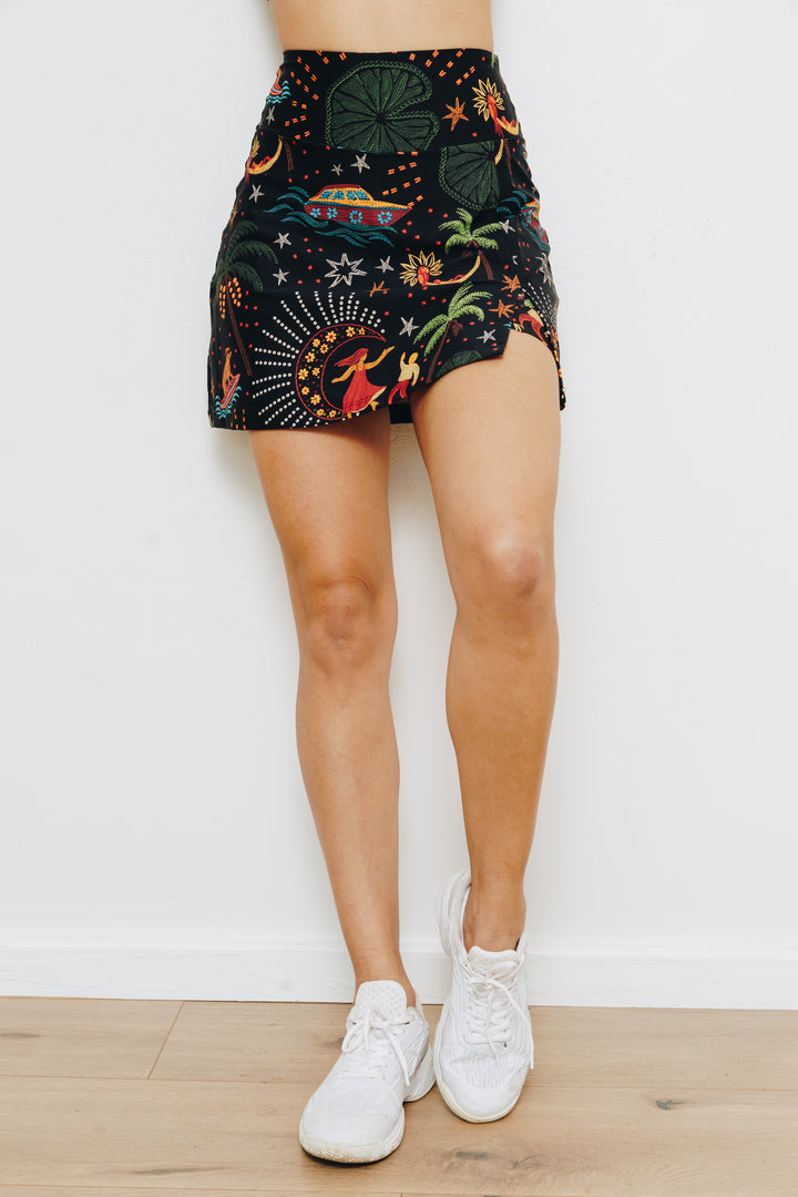 Moonlight Tropics Skort