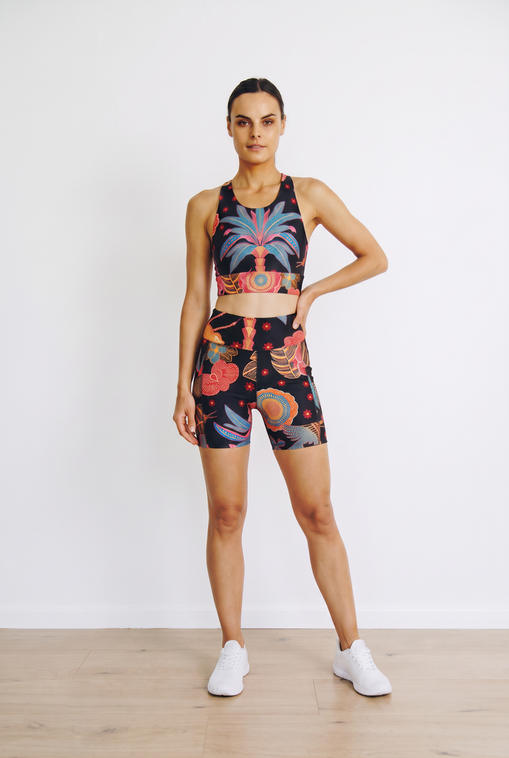 5" Pink Palms Trailblazer Shorts