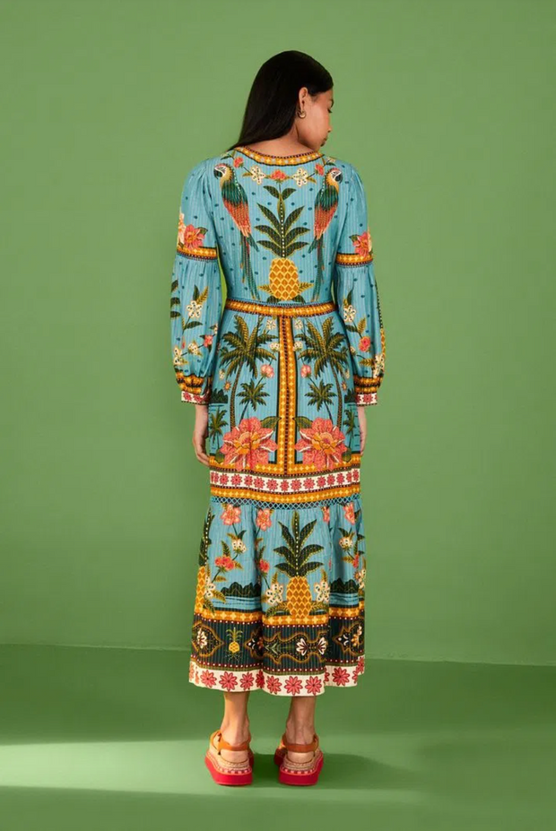 Farm Rio Samba das Araras Dress