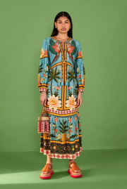 Farm Rio Samba das Araras Dress
