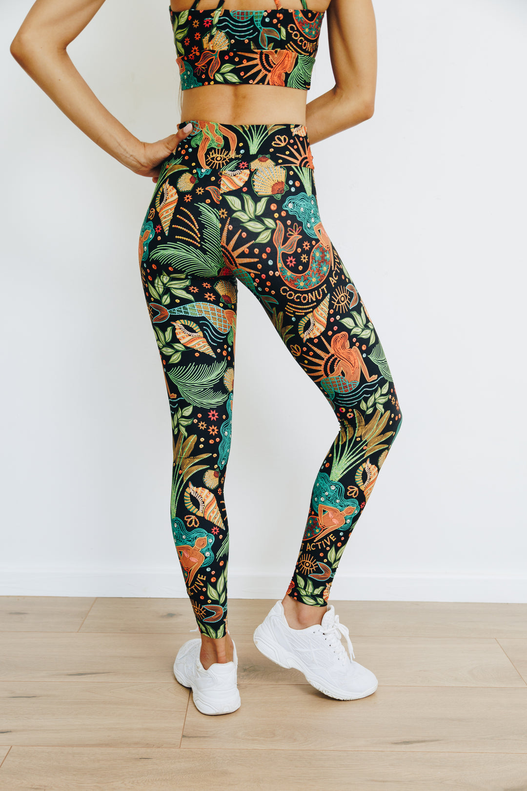 Seaside Serenade Full Length Leggings