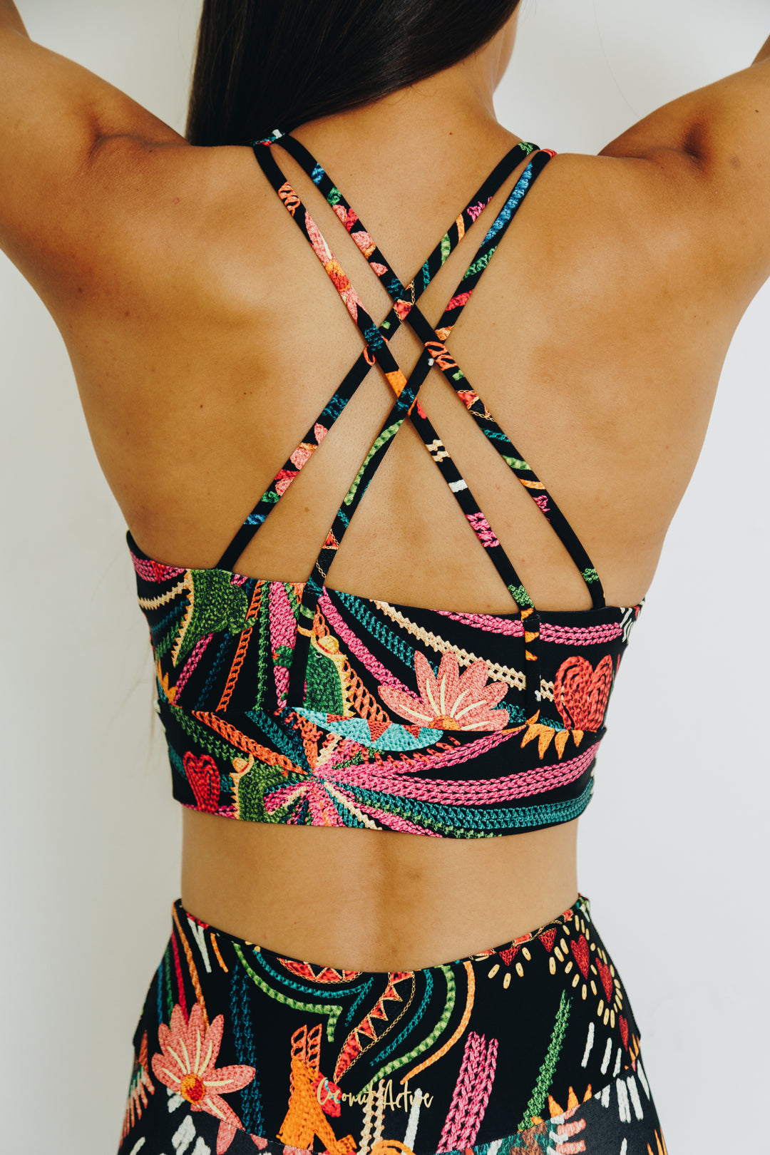 Starlight Samba Longline Medium Impact Bra