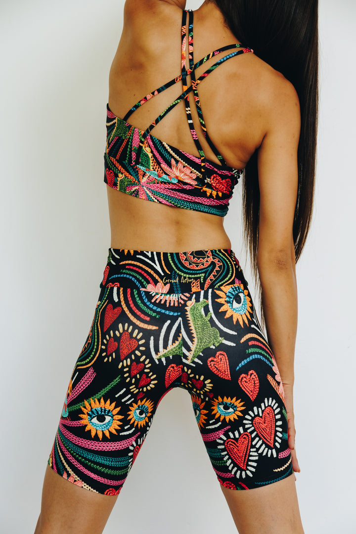 Starlight Samba Longline Medium Impact Bra