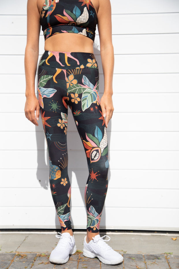 Mystical Creatures Full Length Leggings