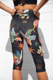 Mythical Creatures 3/4 High Waist with Pocket