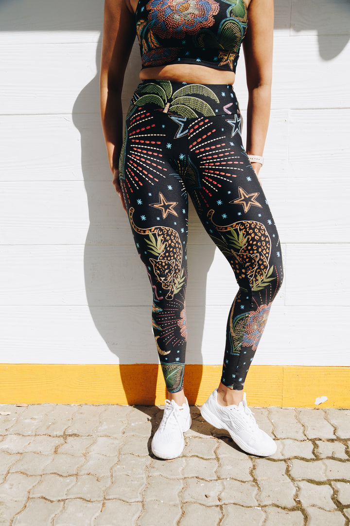 Leopards Dream Full Length Leggings