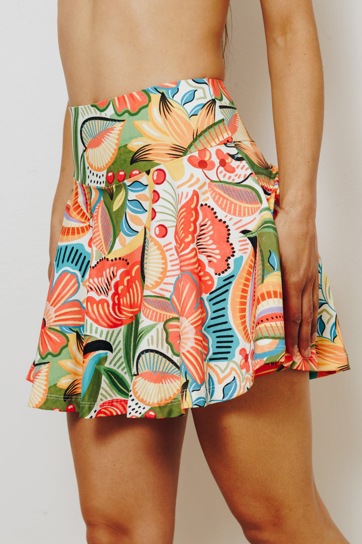 Island Bloom Parade Ace Skort