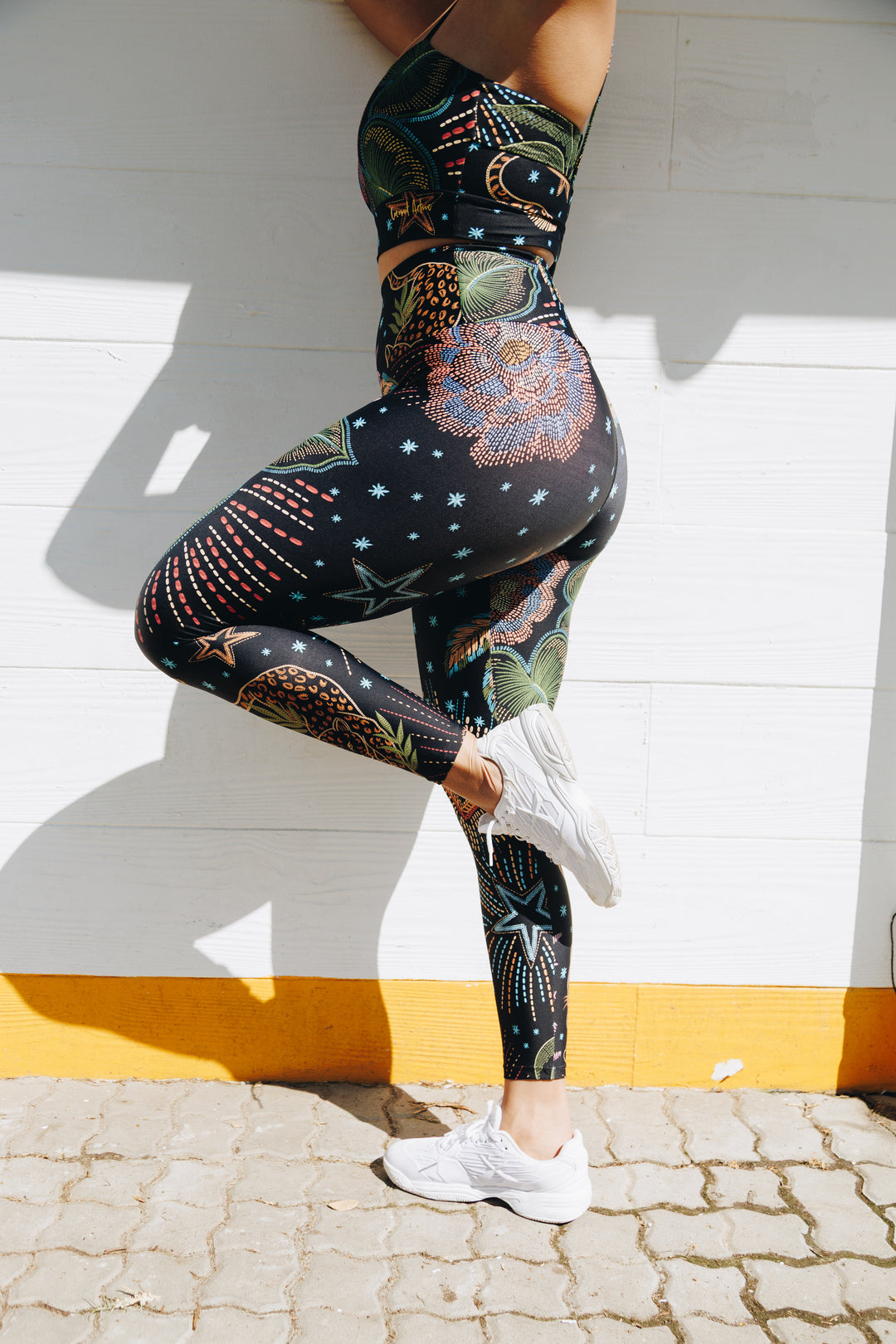 Leopards Dream 7/8 High Waist Leggings with Pocket