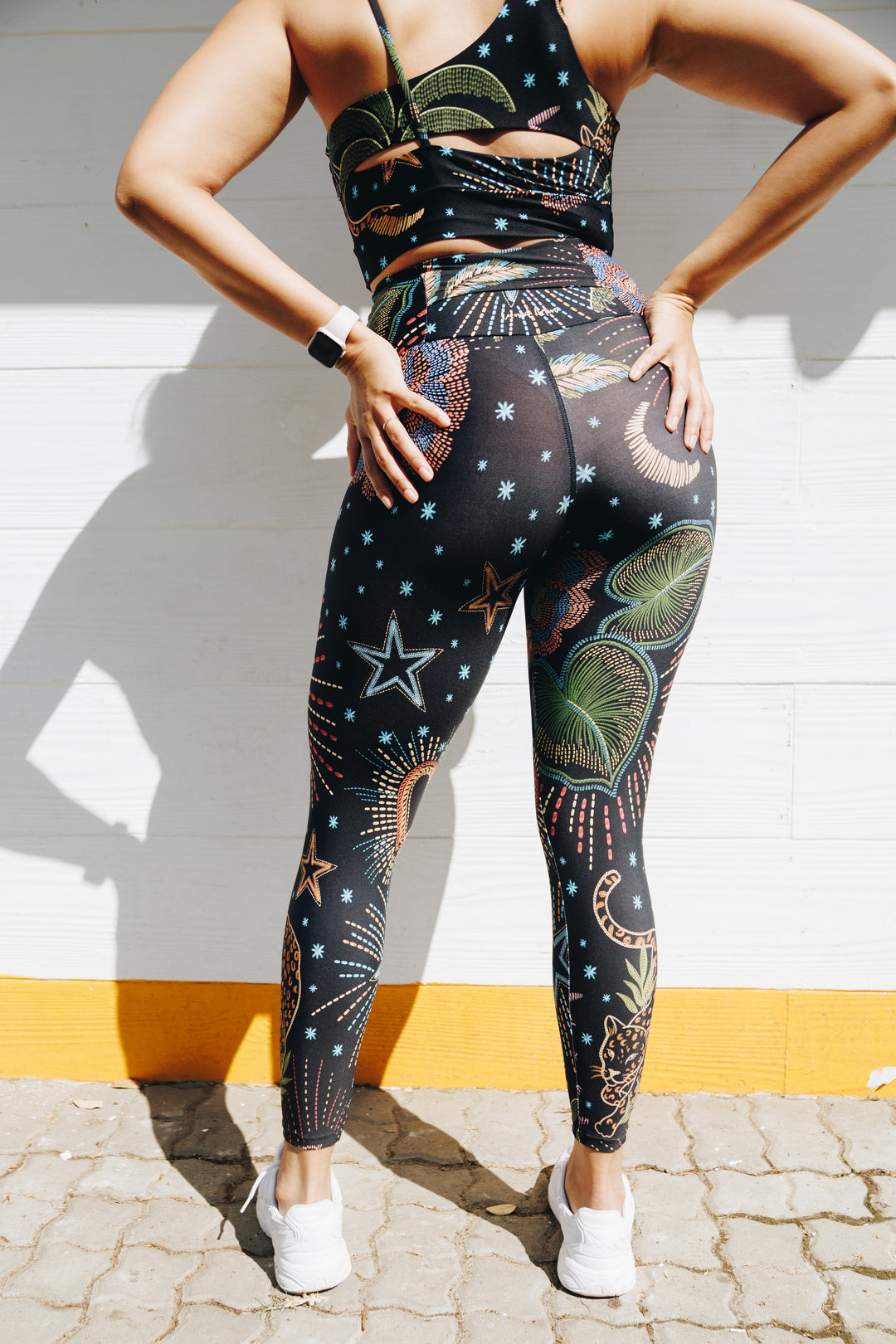 Leopards Dream 7/8 High Waist Leggings with Pocket