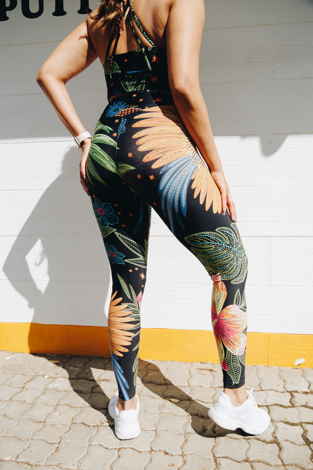 Tropical Melody Full Length Leggings