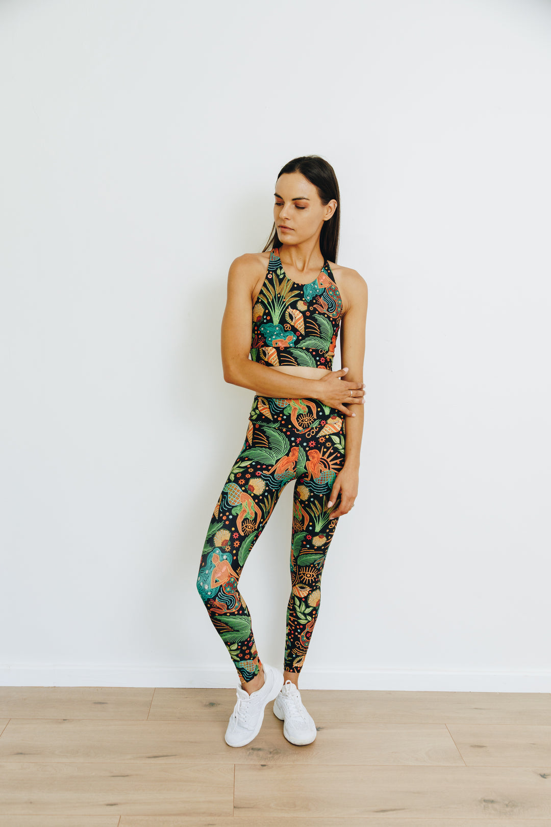 Seaside Serenade Longline Medium Impact Bra