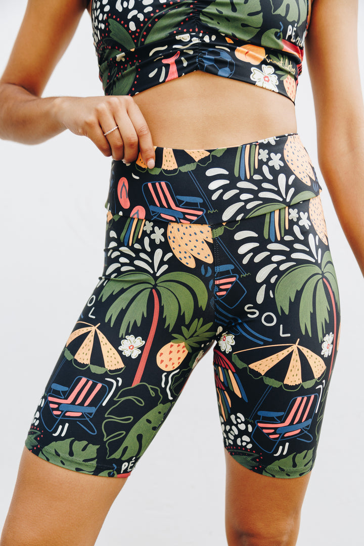 7" Copacabana Biker Shorts