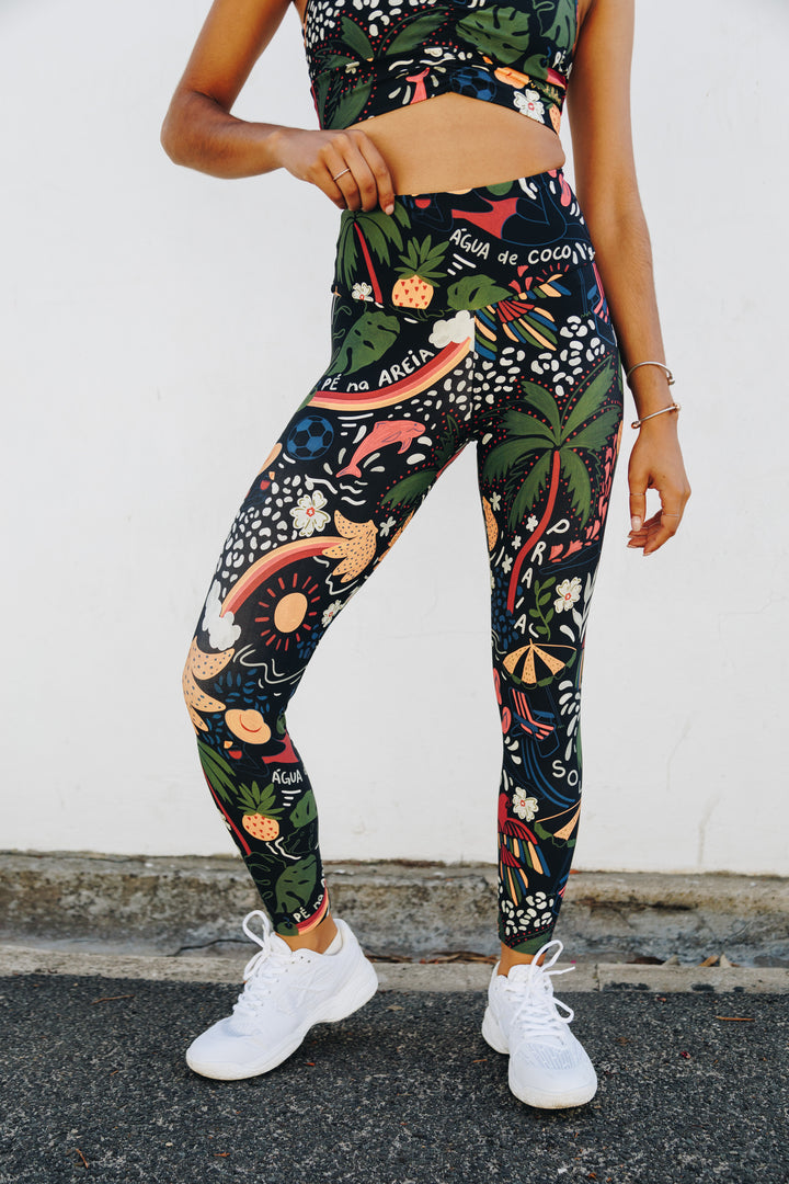 Copacabana 7/8 High Waist Leggings