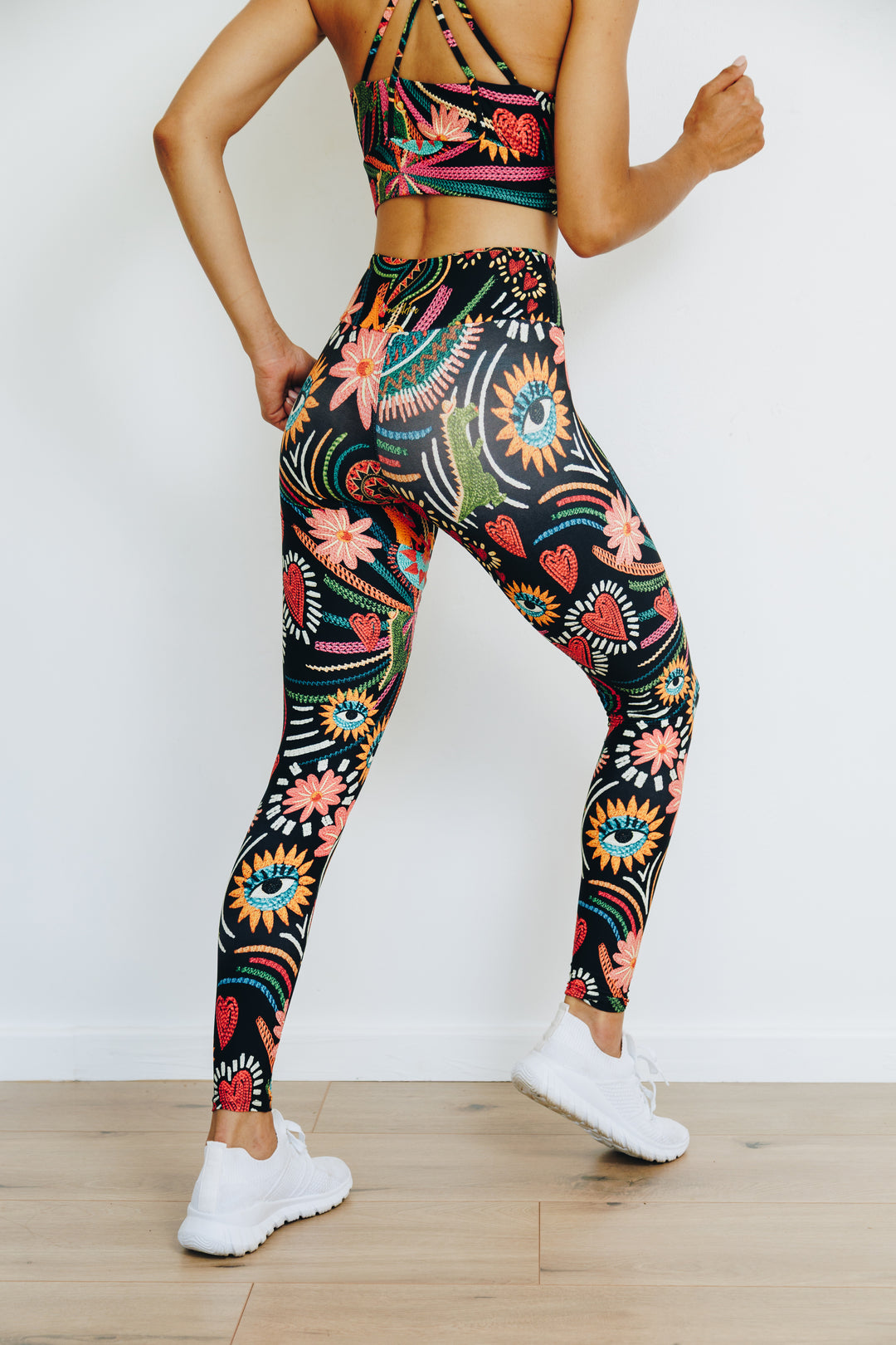 Starlight Samba 7/8 High Waist Leggings with Pocket