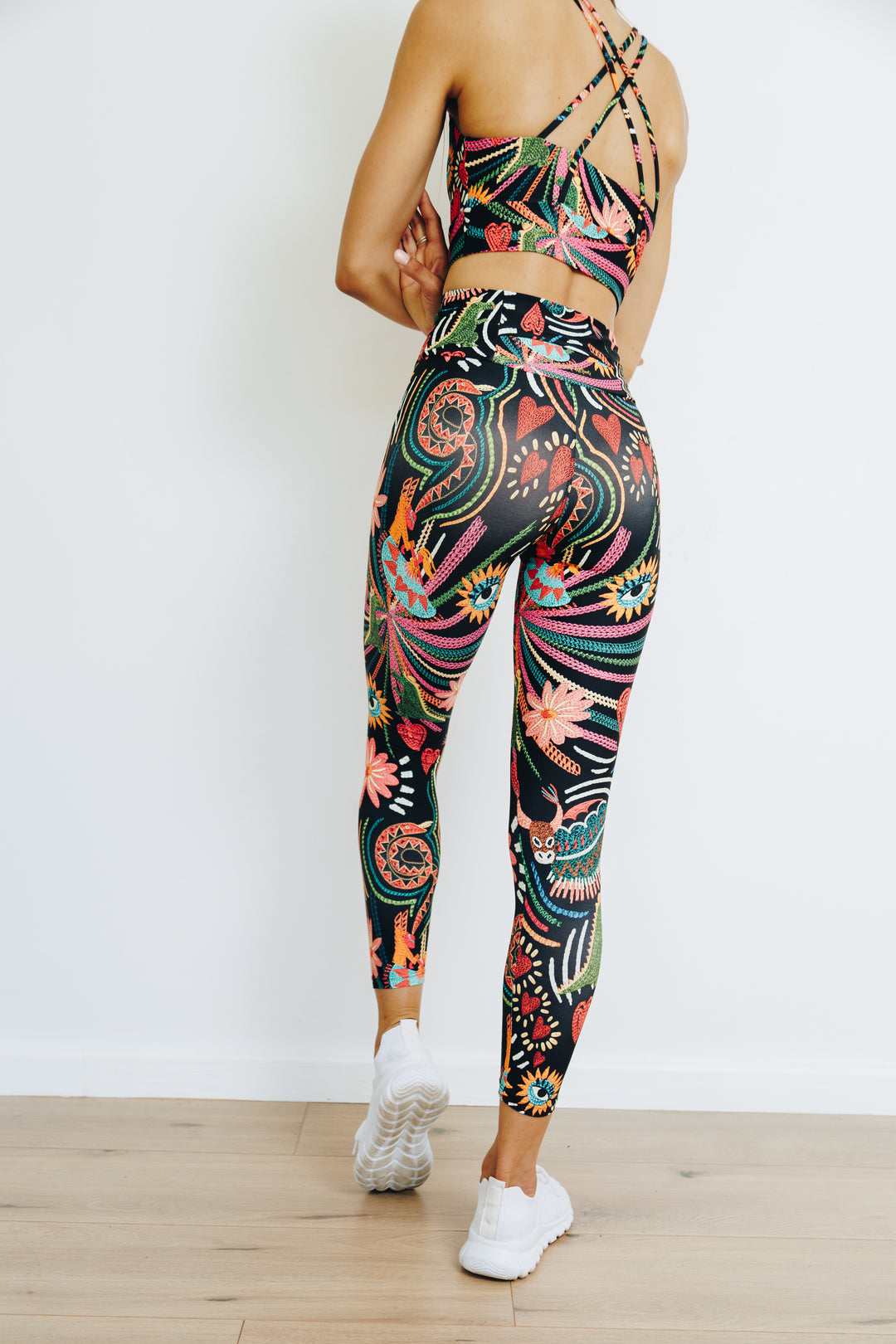 Starlight Samba 7/8 High Waist Leggings with Pocket