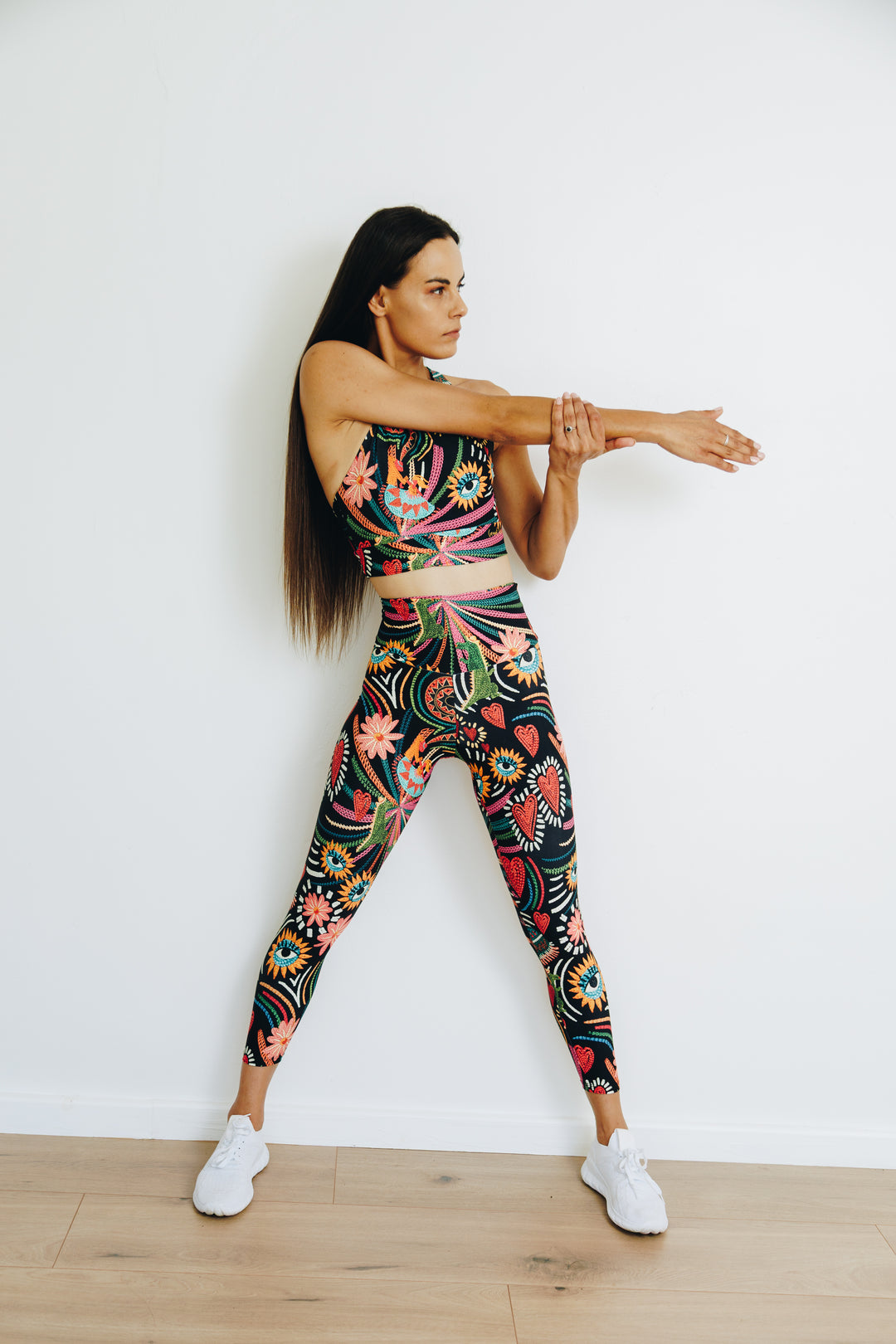 Starlight Samba 7/8 High Waist Leggings with Pocket