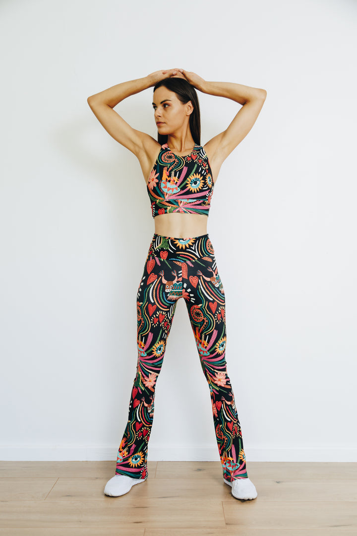 Starlight Samba Flare Leggings