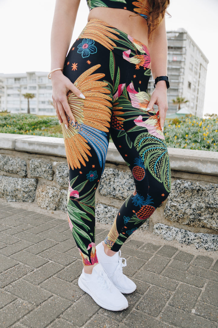 Tropical Melody Full Length Leggings