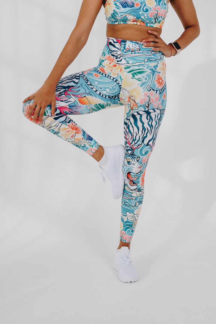 Release your Inner Dragon 7/8 High Waist Leggings with Pocket