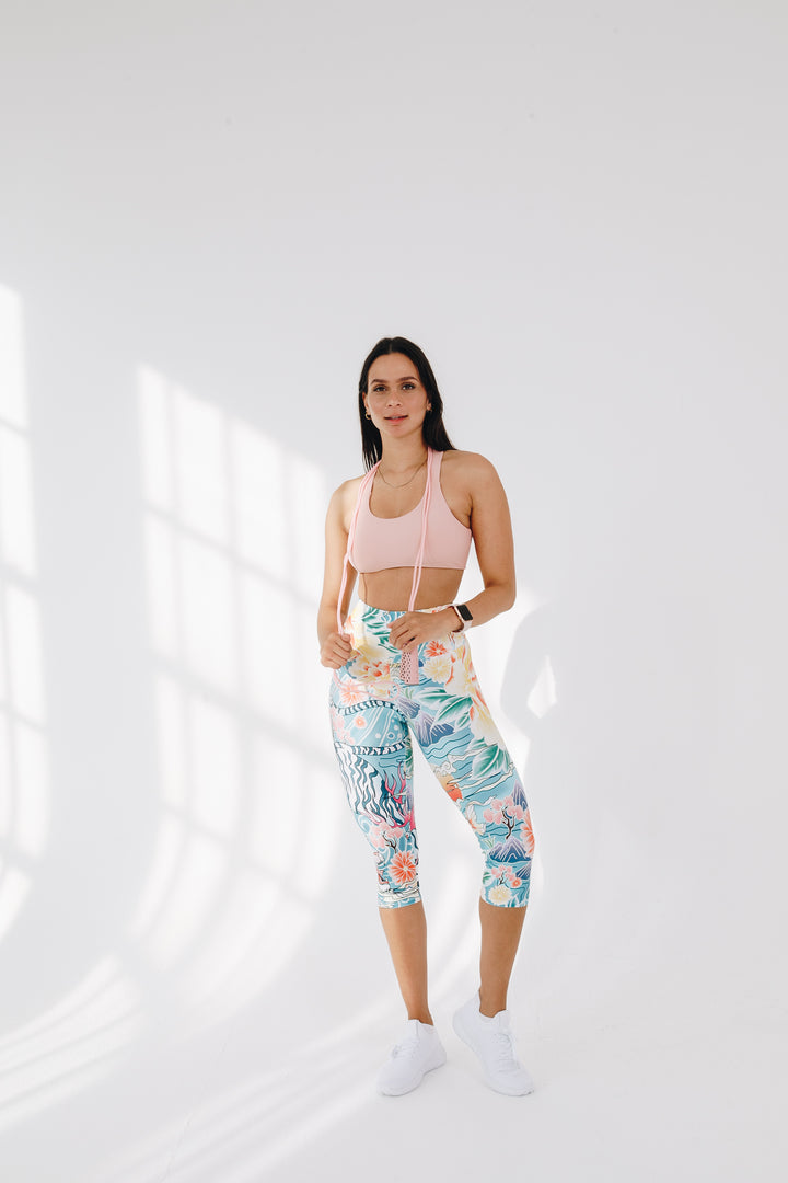 Release your Inner Dragon 3/4 High Waist Leggings with Pocket