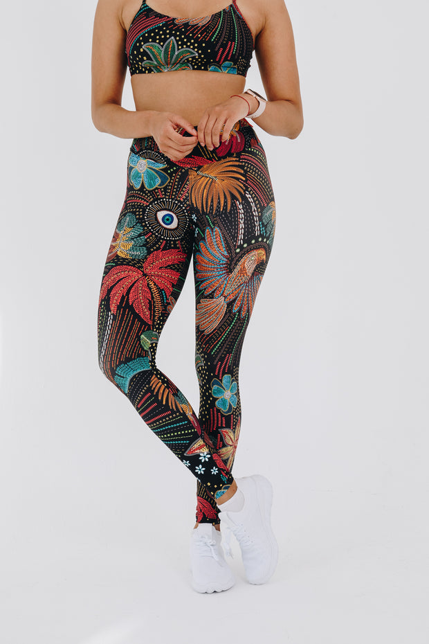 A Tapestry of Colour Full Length Leggings