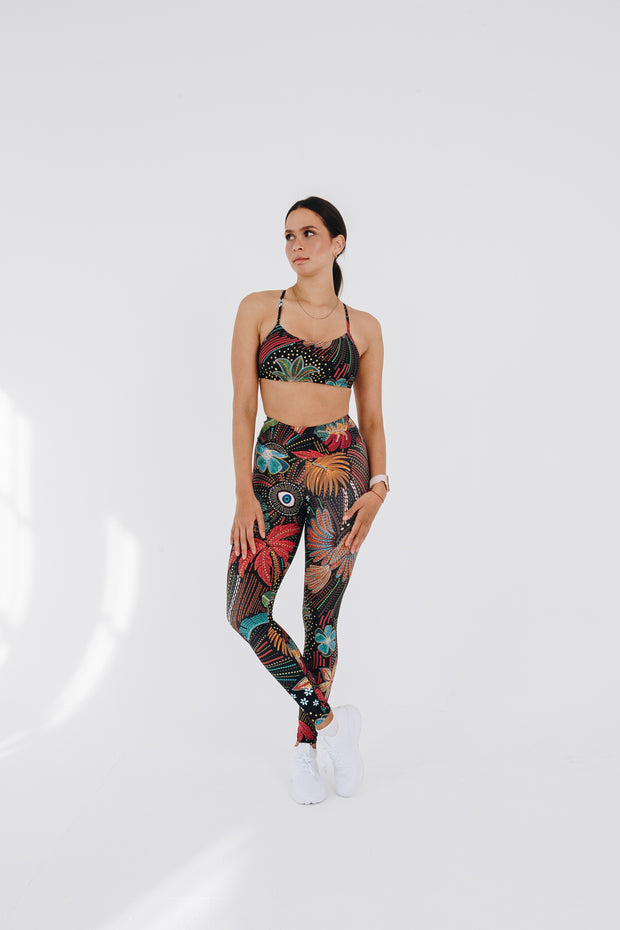 A Tapestry of Colour Full Length Leggings