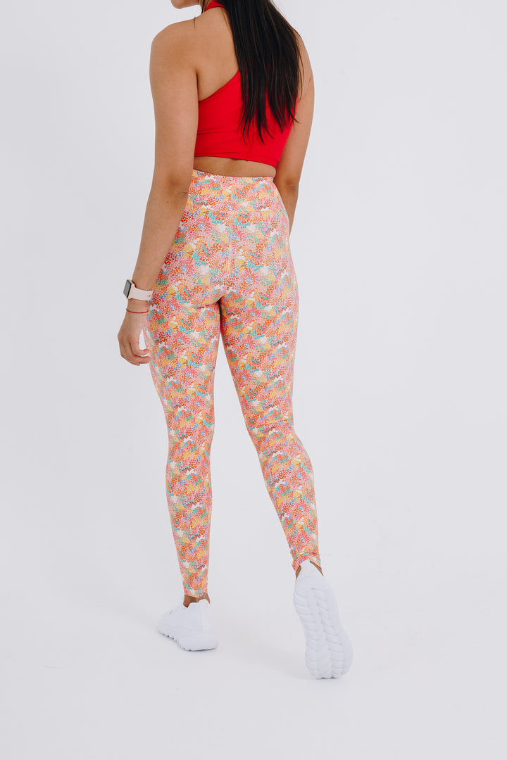 Field of Daisies Full Length Leggings