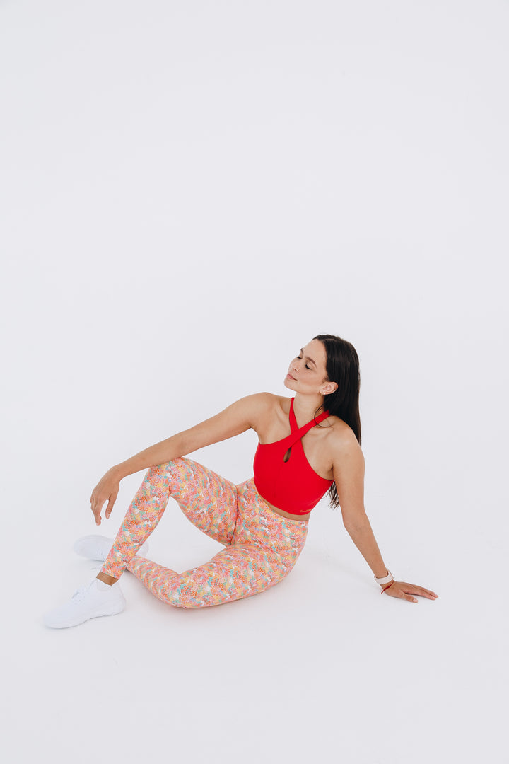 Field of Daisies Full Length Leggings