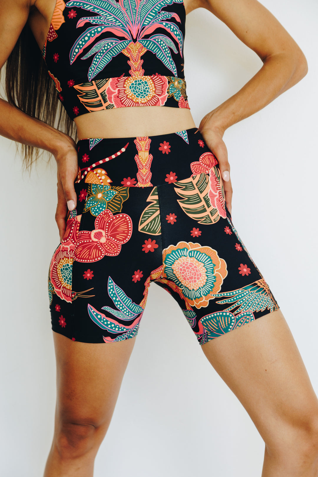 5" Pink Palms Trailblazer Shorts