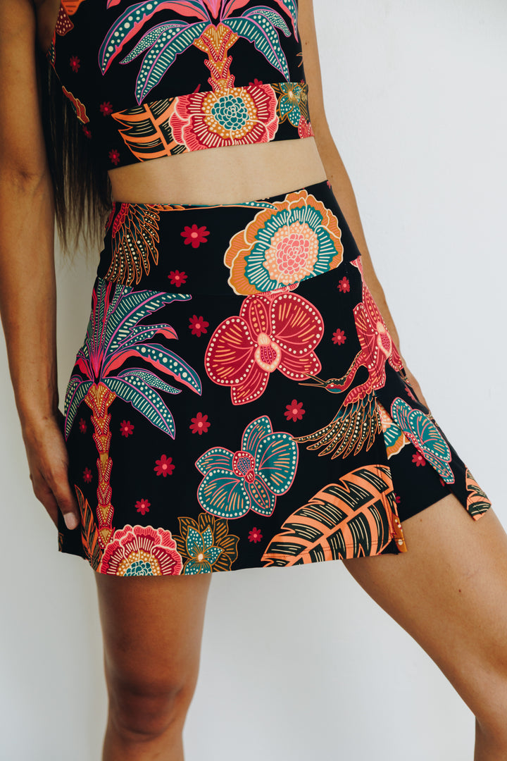 Pink Palms Skort