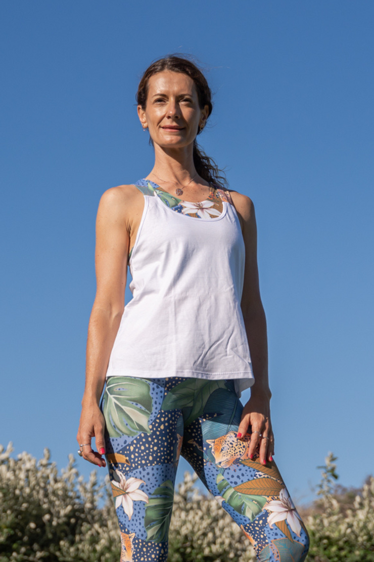 Free Flow White Tank