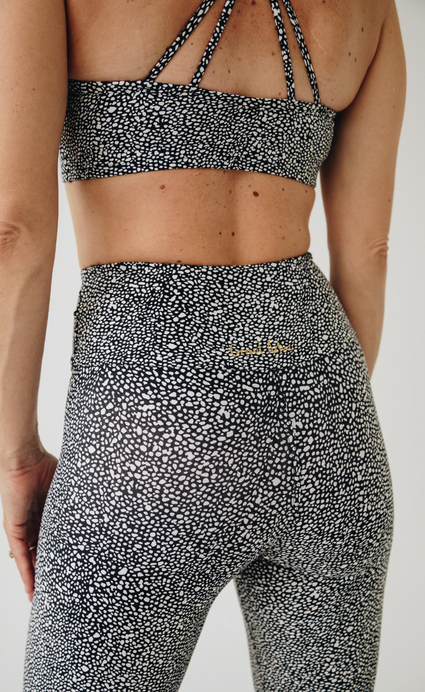 Night Sky Mesh Panel Bra