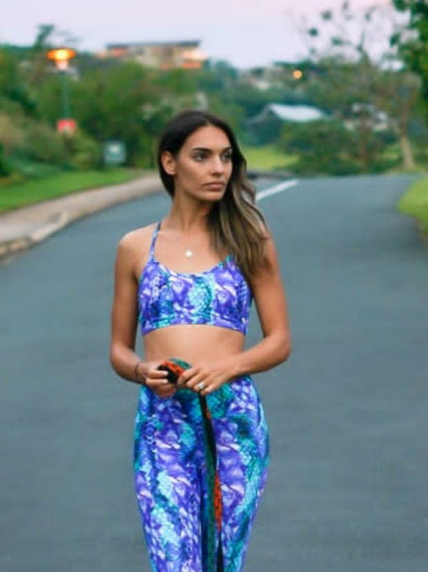 All Day Ocean Jewel Lunar Bra