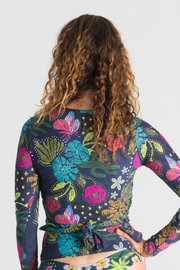 Butterfly Sky Wrap Long Sleeve