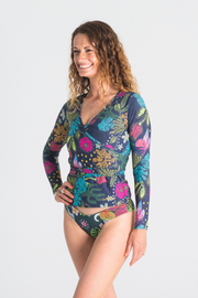 Butterfly Sky Wrap Long Sleeve