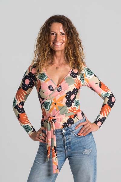 Garden Treasure Wrap Long Sleeve